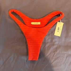 MELLO the label- new Deep Red Bikini Bottom